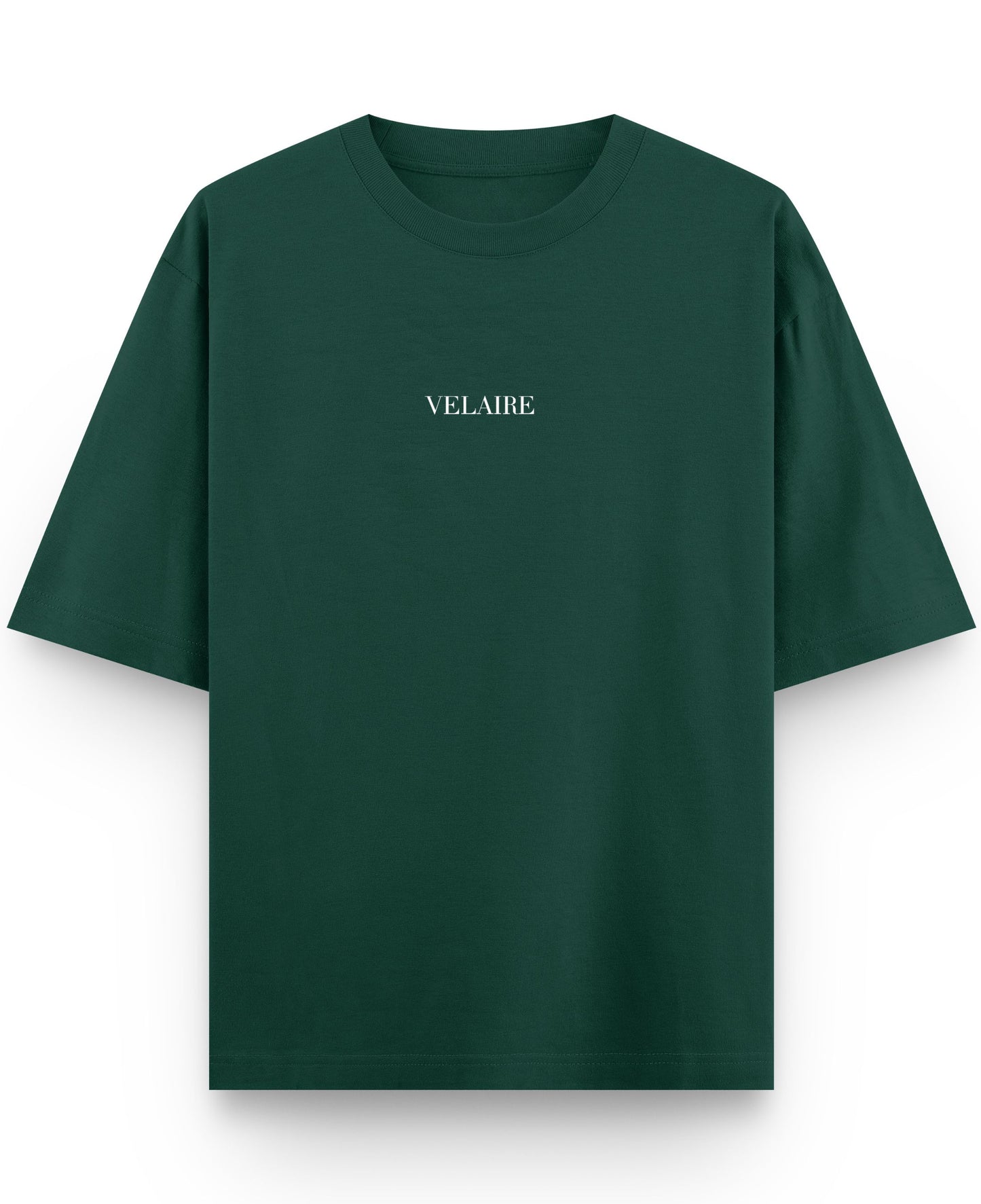 Bottle Green Oversized T-Shirt Front Design