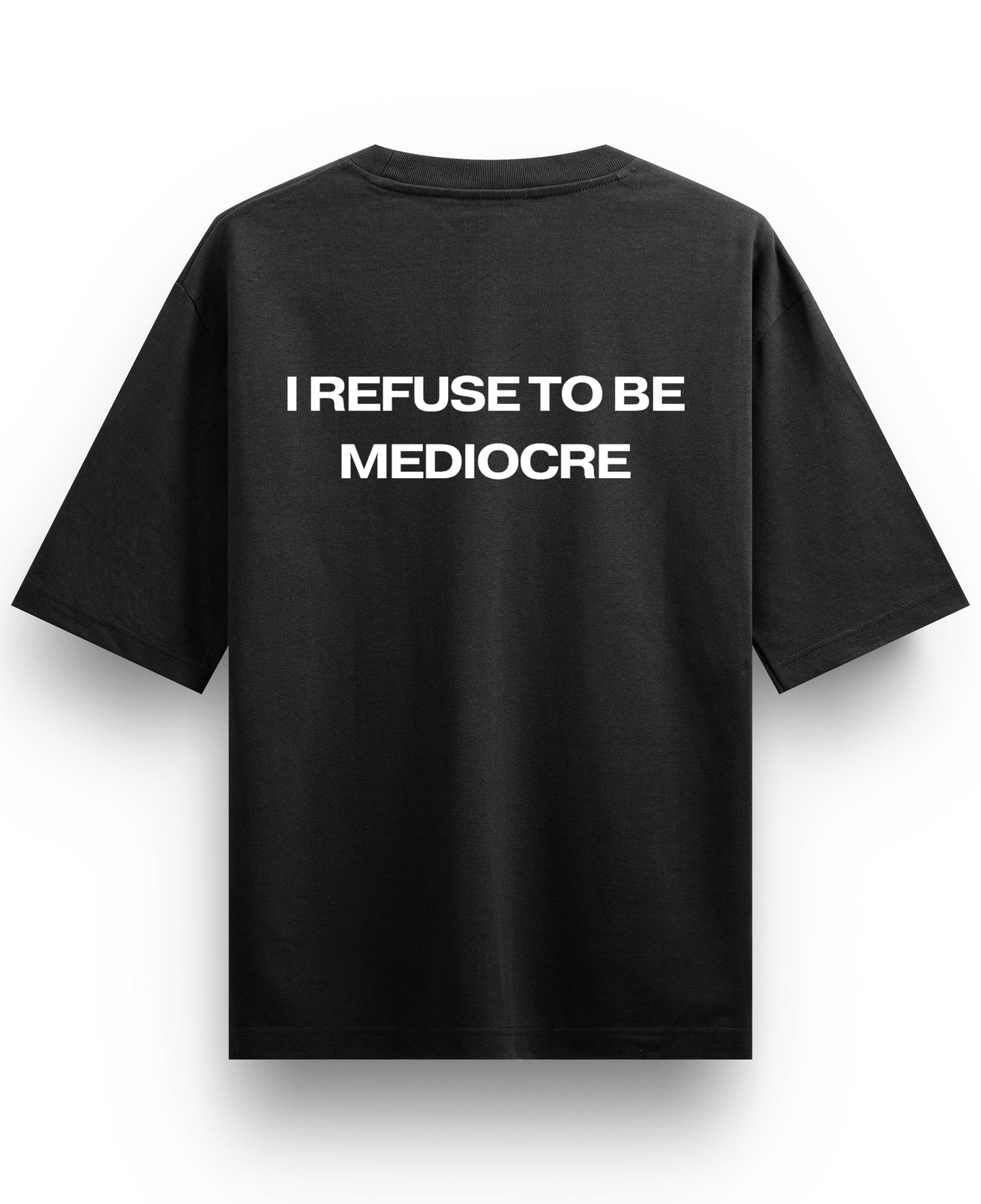 Black Oversized T-shirt Back Design