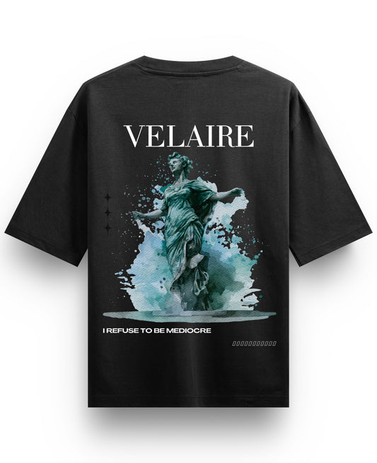 Black Oversized T-shirt Back Design