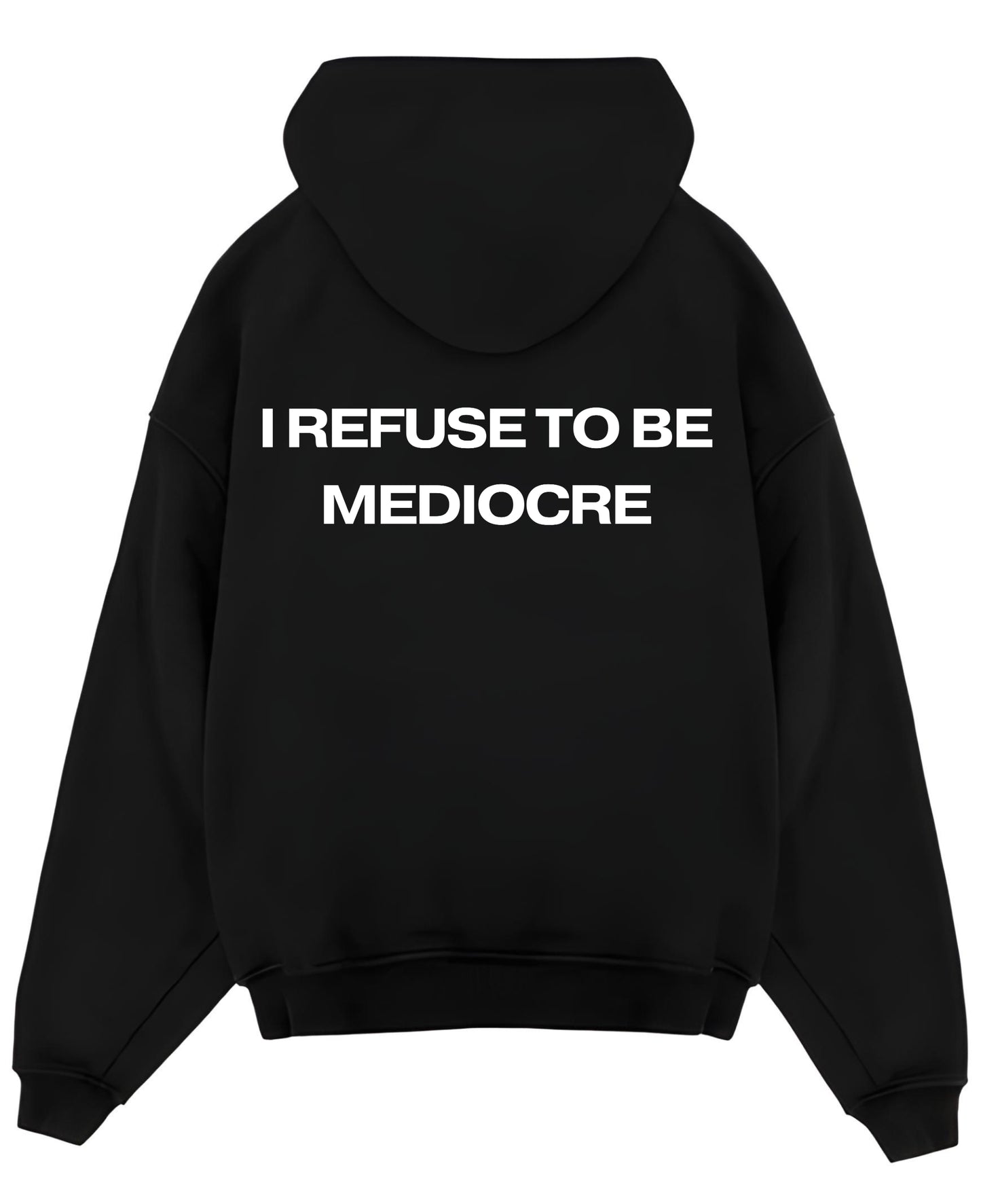 Zipper Hoodie Back Design